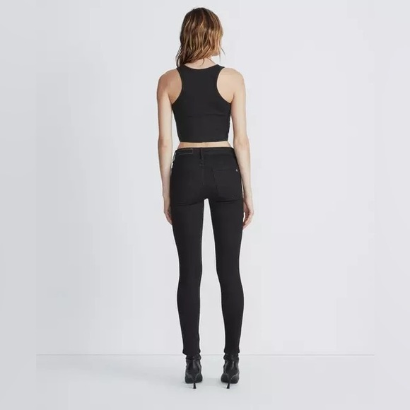 Rag and Bone women black skinny jean size 4 - Picture 3 of 7